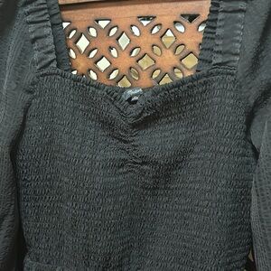 Madewell Smocked Bodice Maxi-Dress